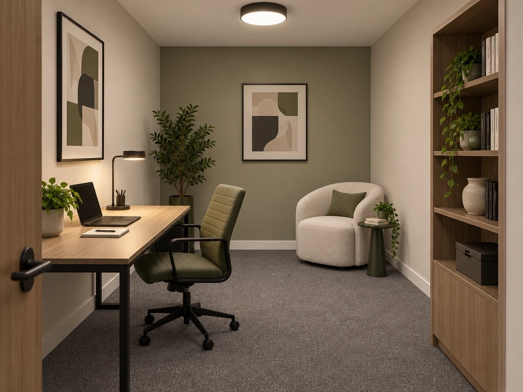 Contemporary Office design — interior photo by GenRoom AI