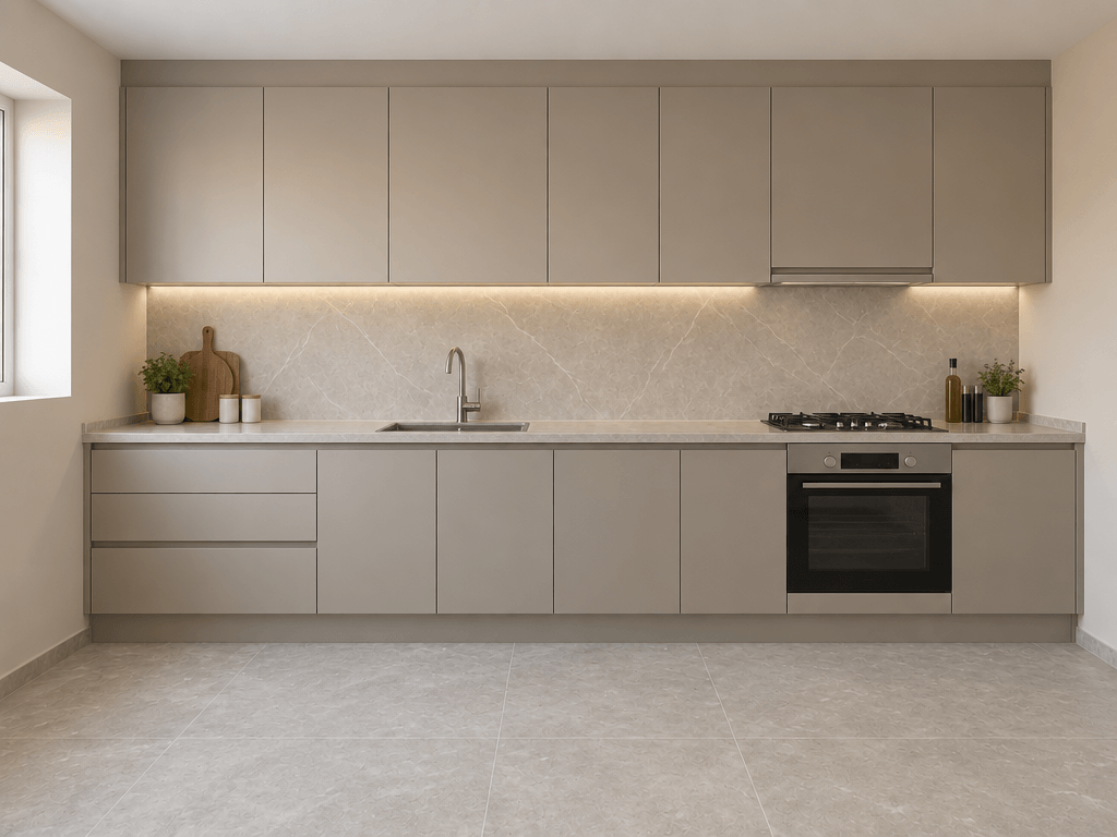 Kitchen interior in no_style style — photo by GenRoom AI