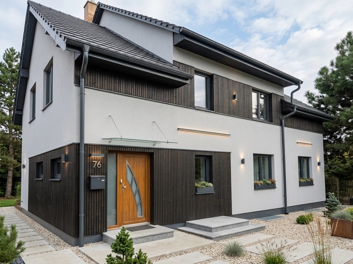 Scandinavian Facade Facade design — facade photo by GenRoom AI