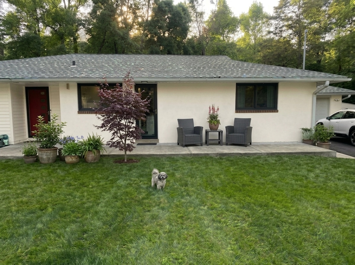 Contemporary Yard Yard design — yard photo by GenRoom AI