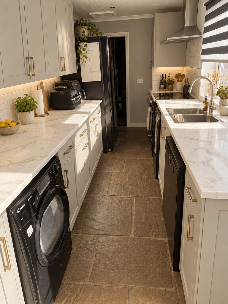 Kitchen interior in no_style style — photo by GenRoom AI