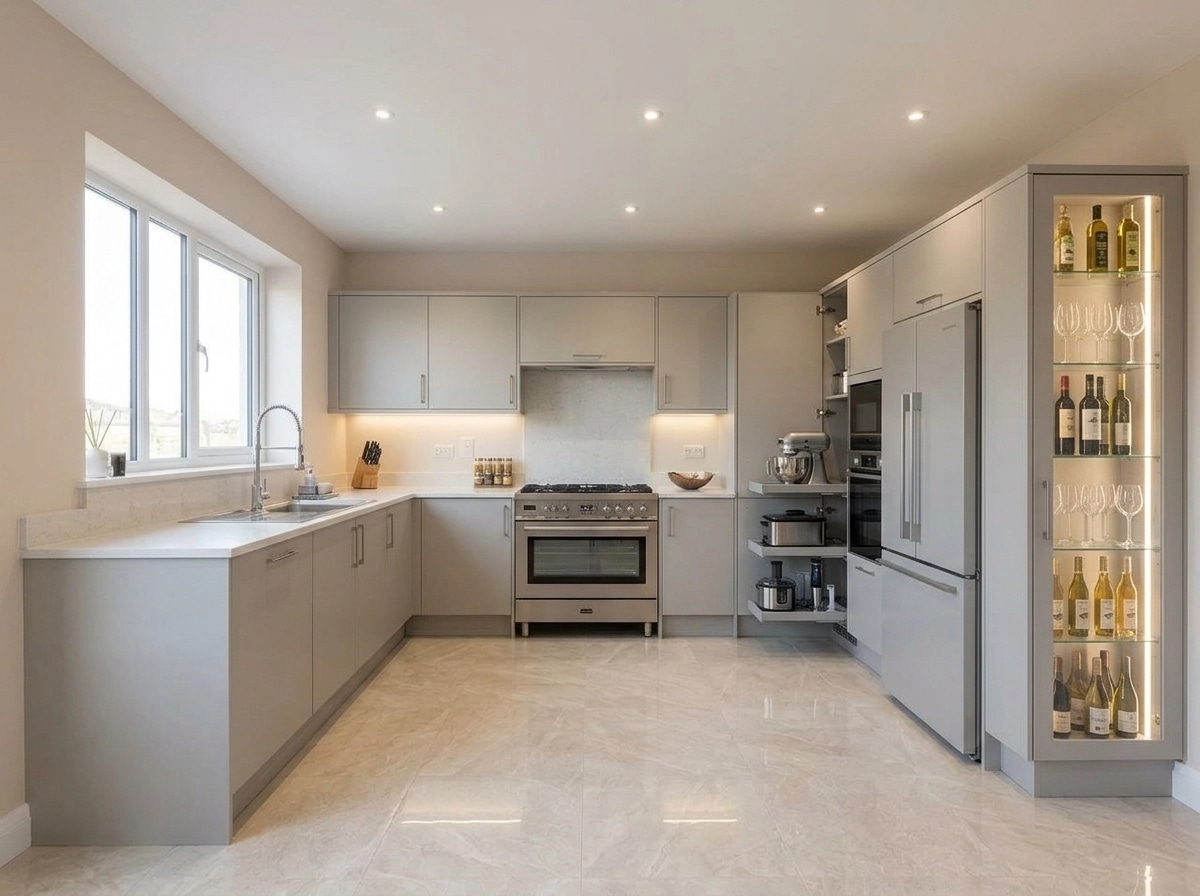 Kitchen interior in no_style style — photo by GenRoom AI