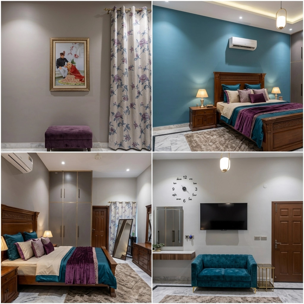 Contemporary Bedroom design — interior photo by GenRoom AI