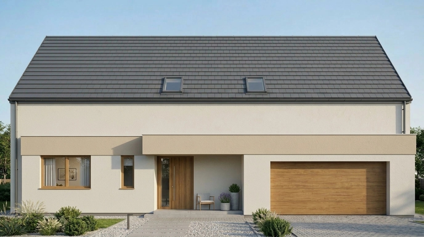 Scandinavian Facade Facade design — facade photo by GenRoom AI