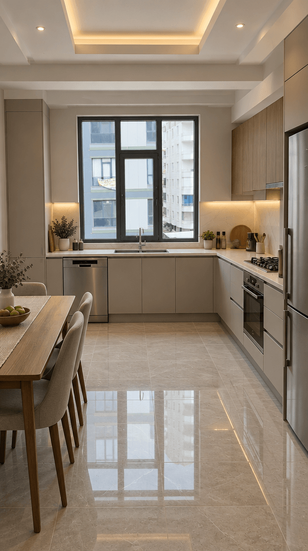 Kitchen interior in no_style style — photo by GenRoom AI
