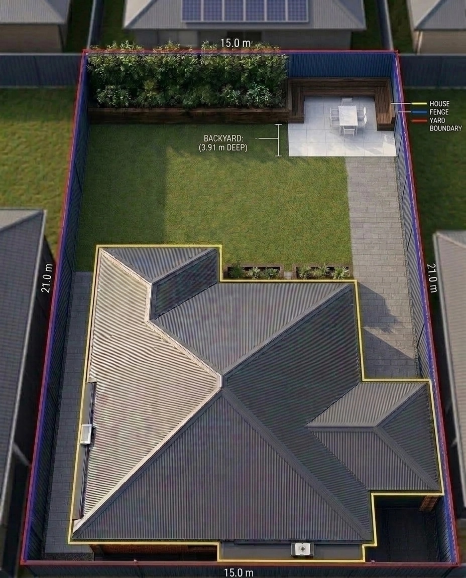 Landscape design in Minimalist Yard style — Yard by GenRoom AI