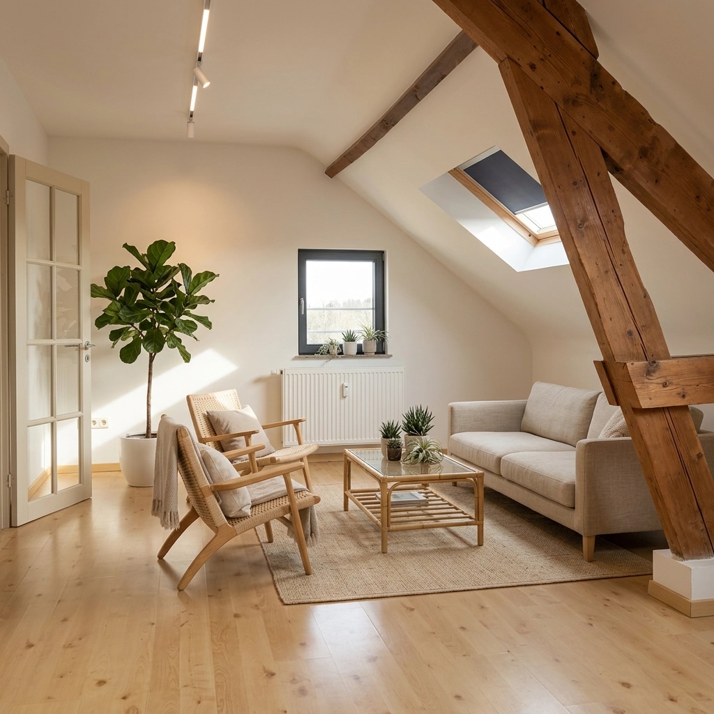 Minimalism Living Room design — interior photo by GenRoom AI