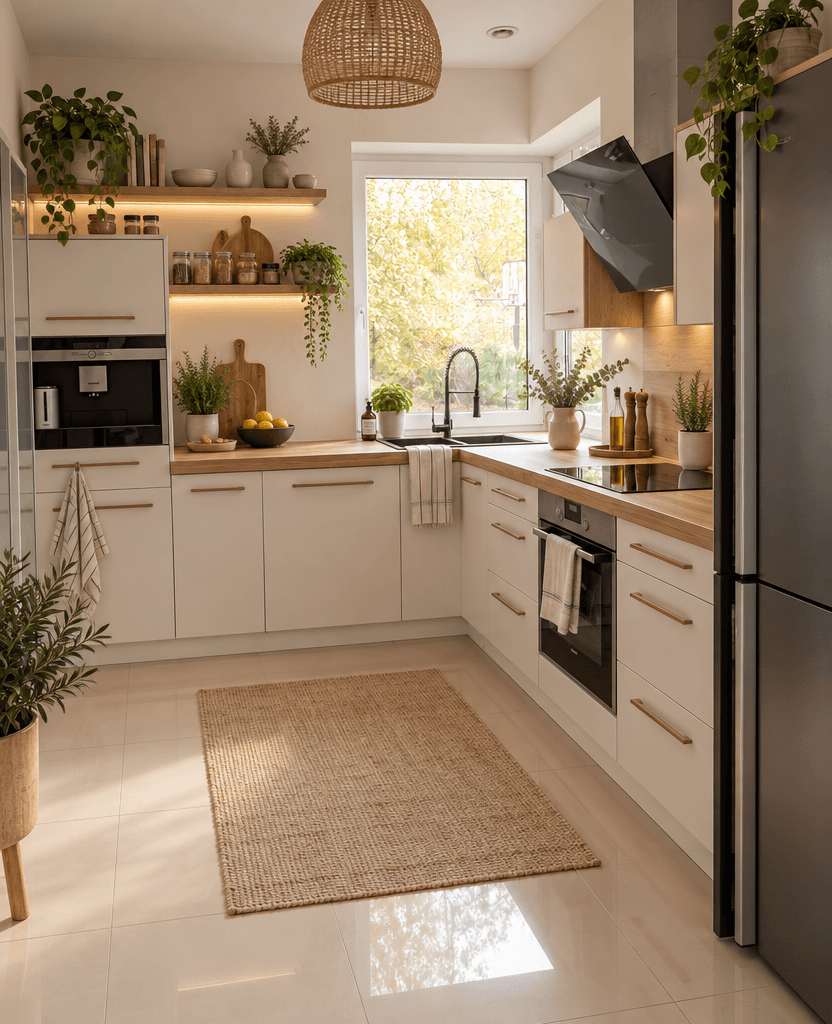 Interior design in Scandinavian style — Kitchen by GenRoom AI