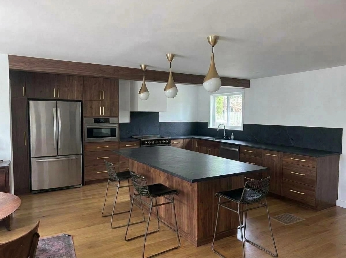 Kitchen interior in no_style style — photo by GenRoom AI