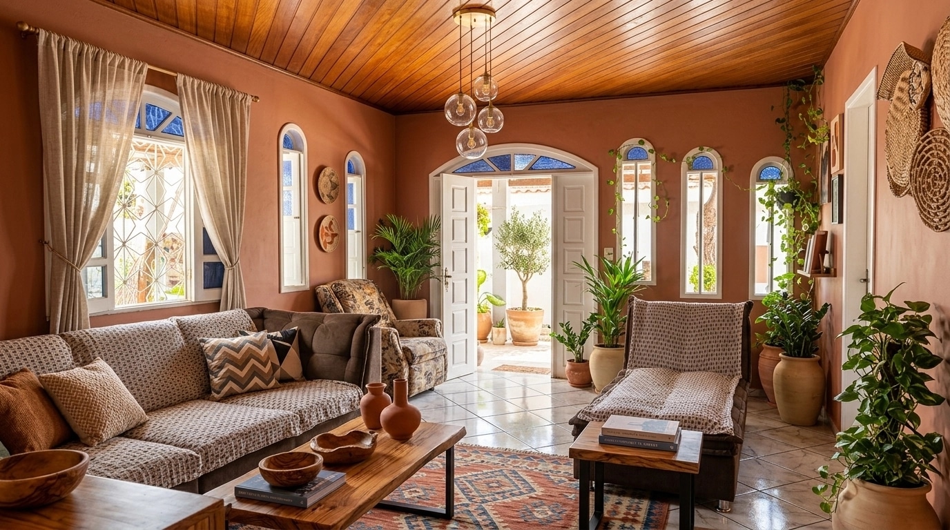 Interior design in Mediterranean style — Living Room by GenRoom AI