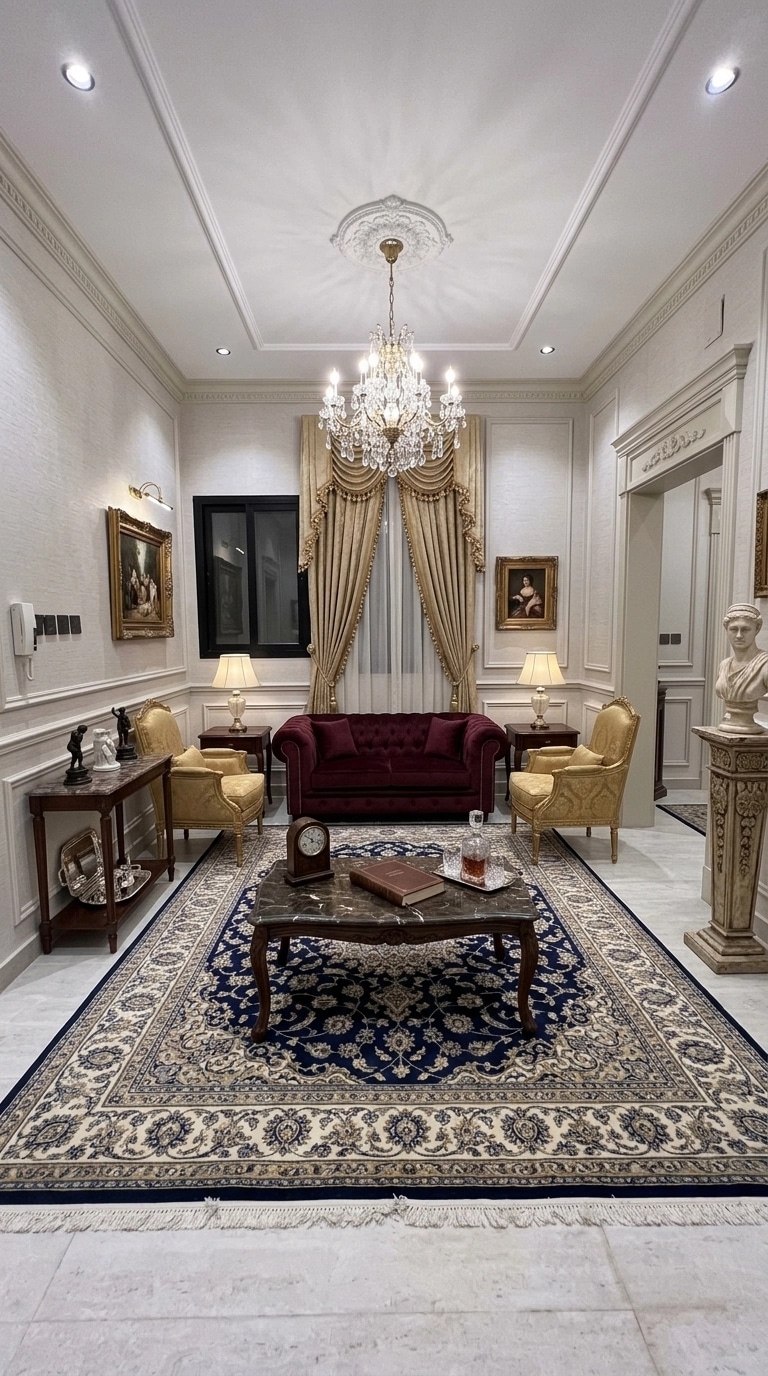 Interior design in Classic style — Living Room by GenRoom AI