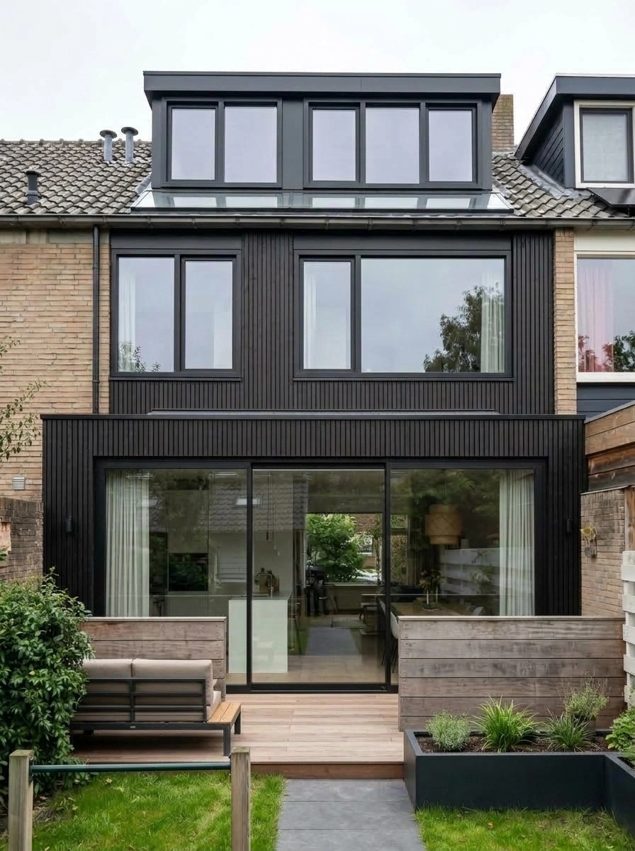 Contemporary Facade Facade design — facade photo by GenRoom AI