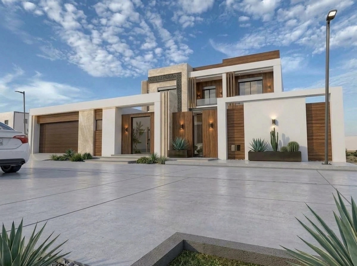 Contemporary Facade Facade design — facade photo by GenRoom AI