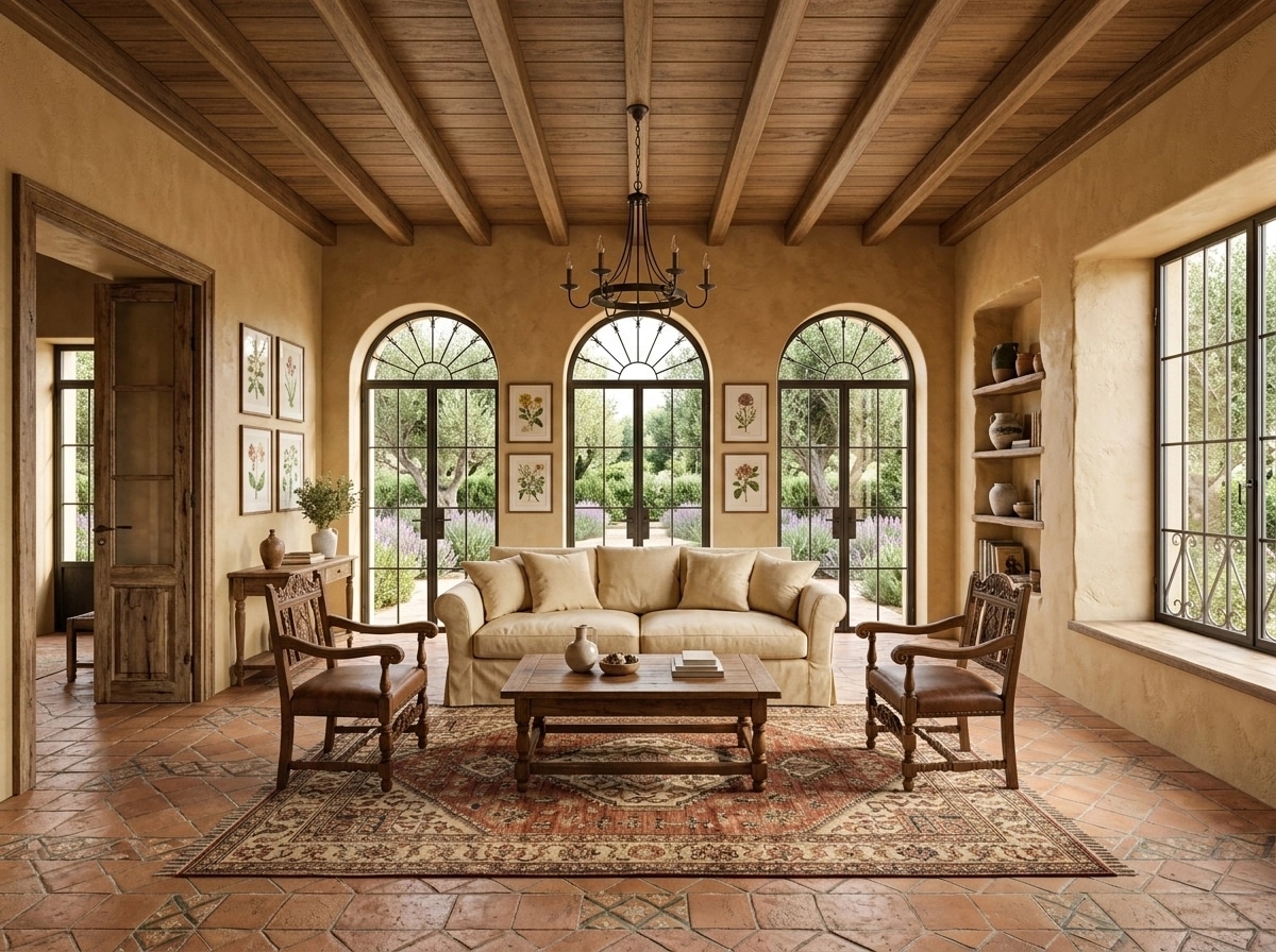 Interior design in Mediterranean style — Living Room by GenRoom AI