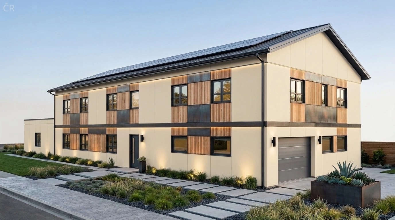 Contemporary Facade Facade design — facade photo by GenRoom AI