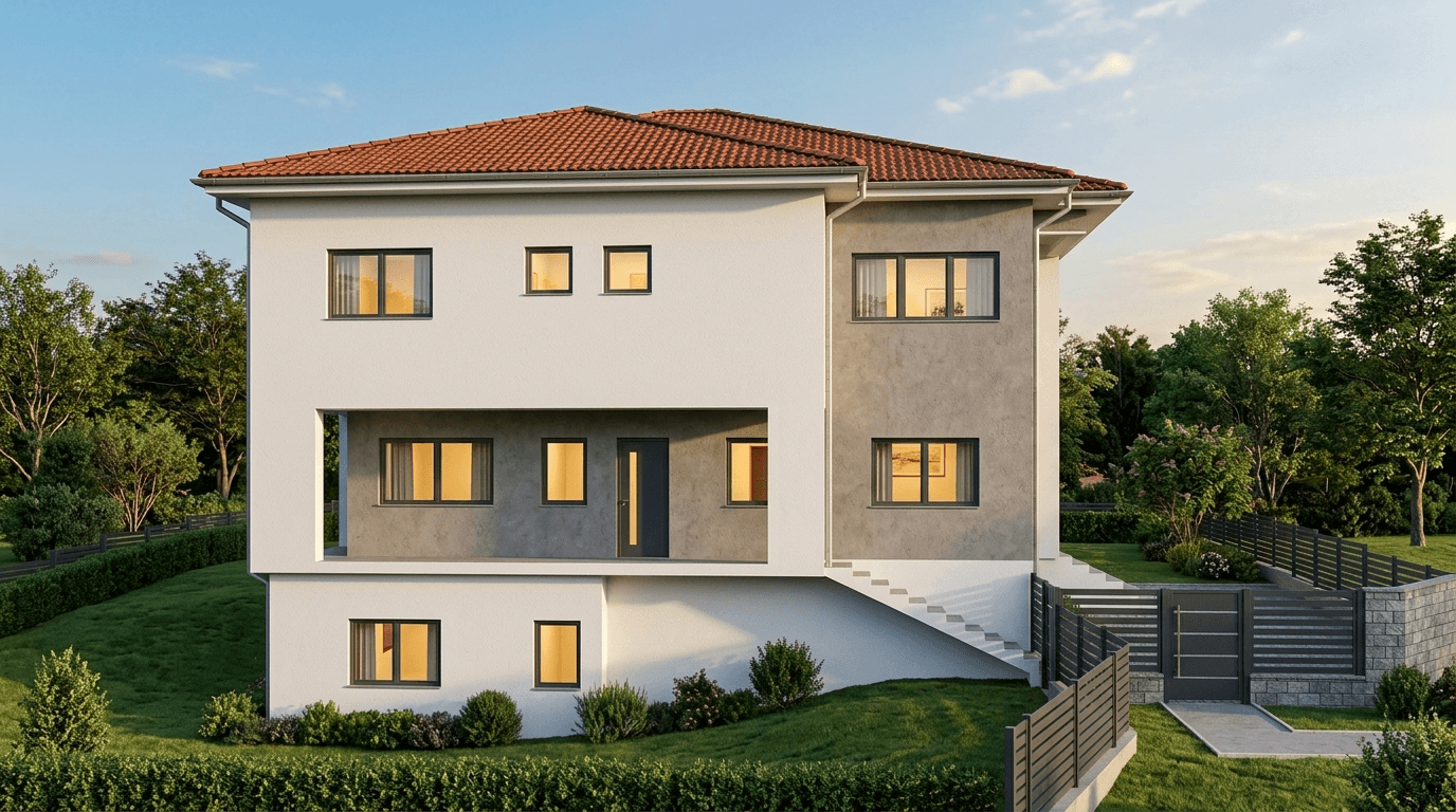 Classic Facade Facade design — facade photo by GenRoom AI