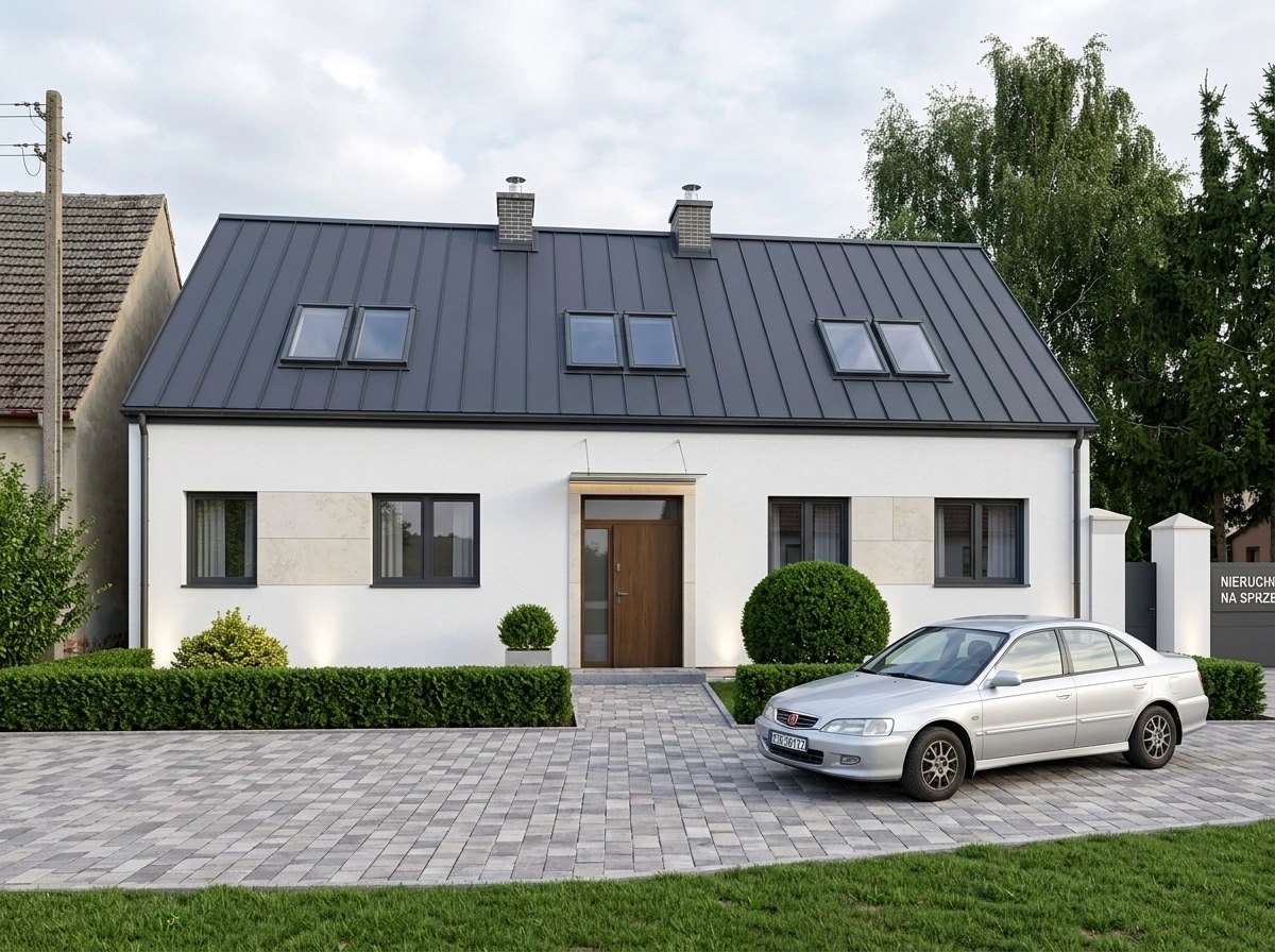 Facade design in Contemporary Facade style — Facade by GenRoom AI