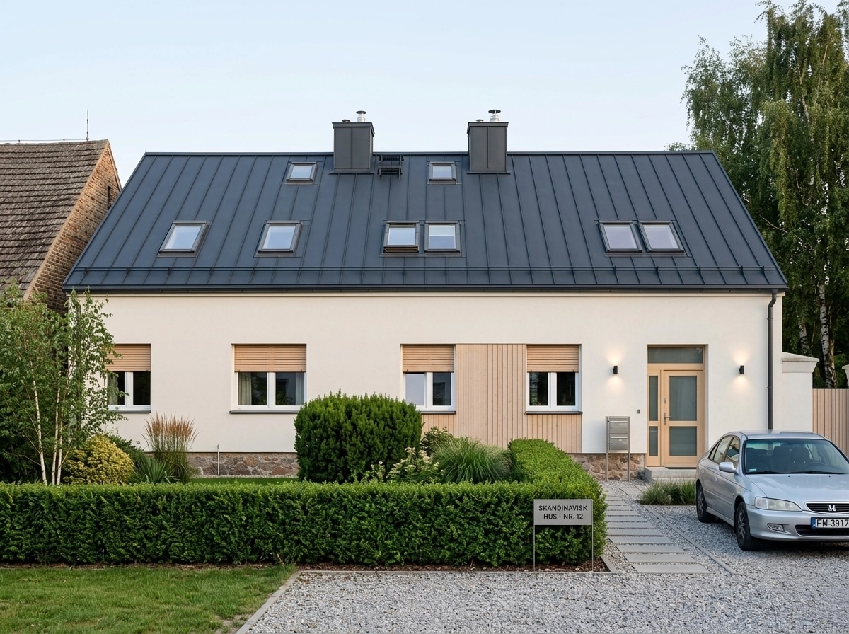 Scandinavian Facade Facade design — facade photo by GenRoom AI