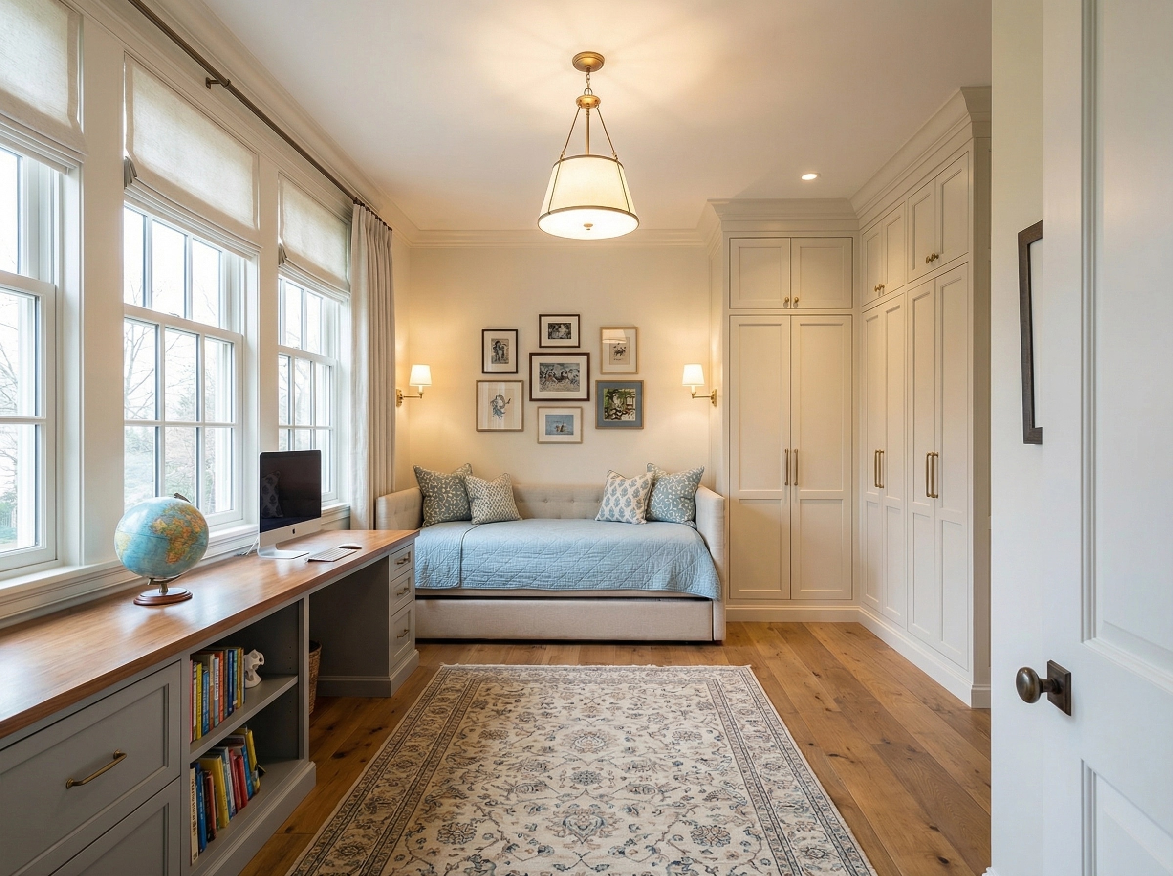 Interior design in Transitional style — Kids Room by GenRoom AI