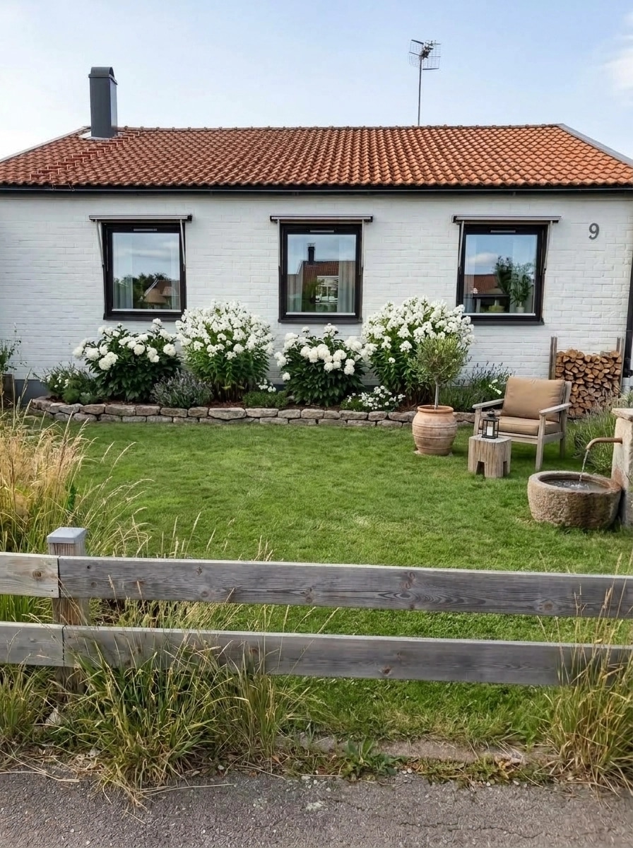 Country Rustic Garden Yard design — yard photo by GenRoom AI