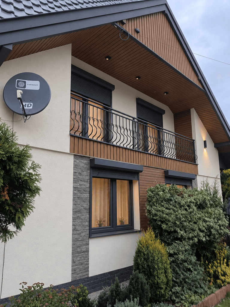 Facade design in no_style style — photo by GenRoom AI