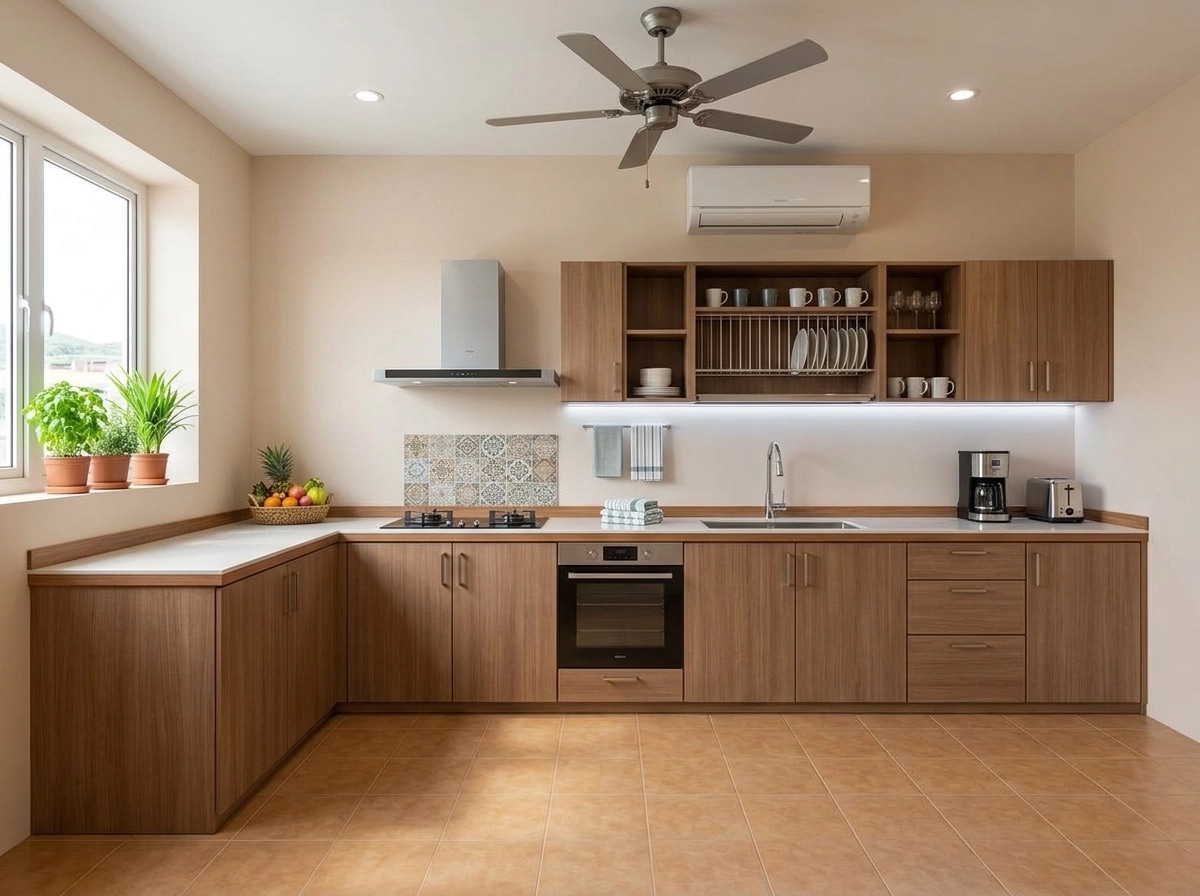 Kitchen interior in no_style style — photo by GenRoom AI