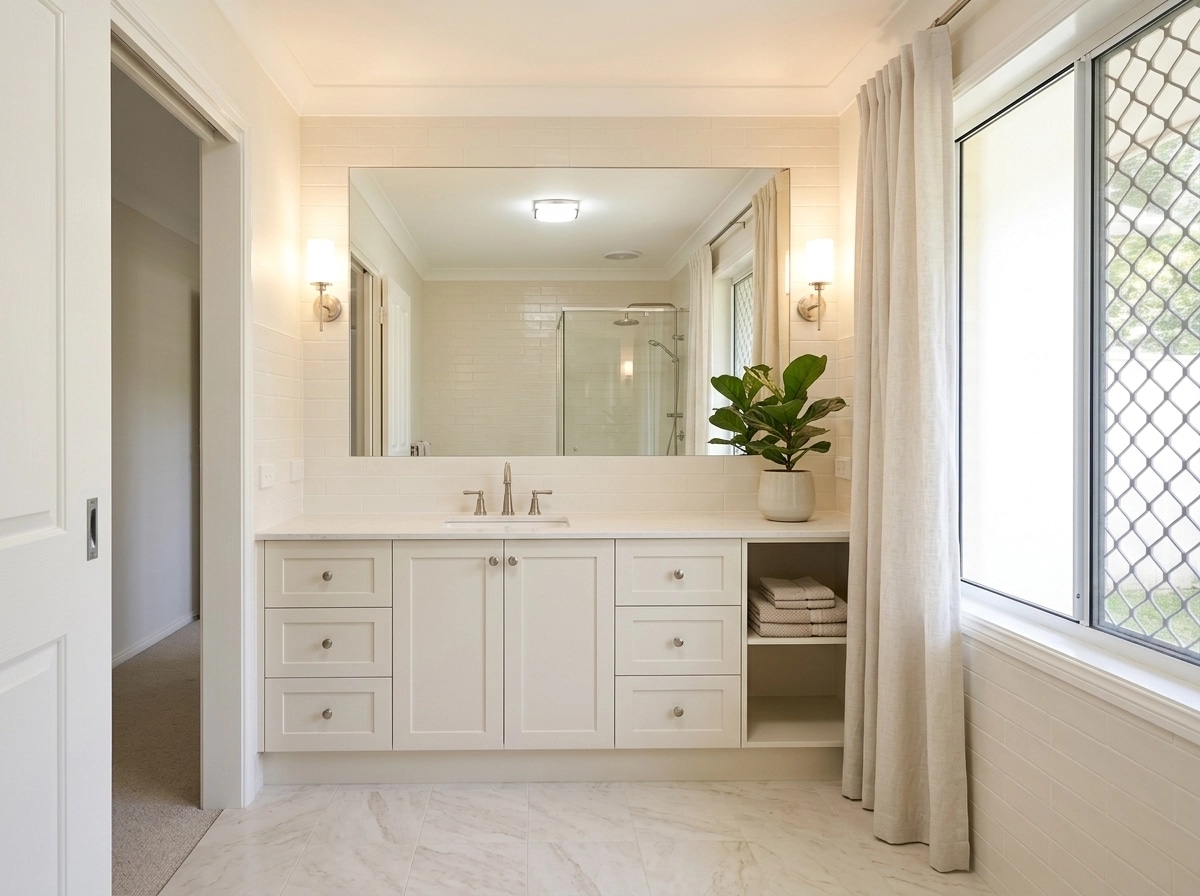 Interior design in Transitional style — Bathroom by GenRoom AI