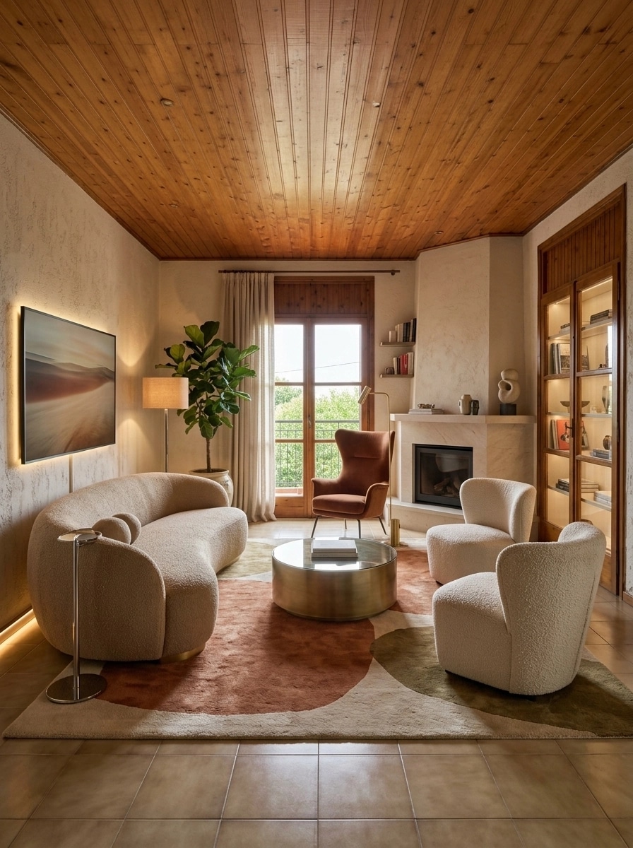 Interior design in Contemporary style — Living Room by GenRoom AI