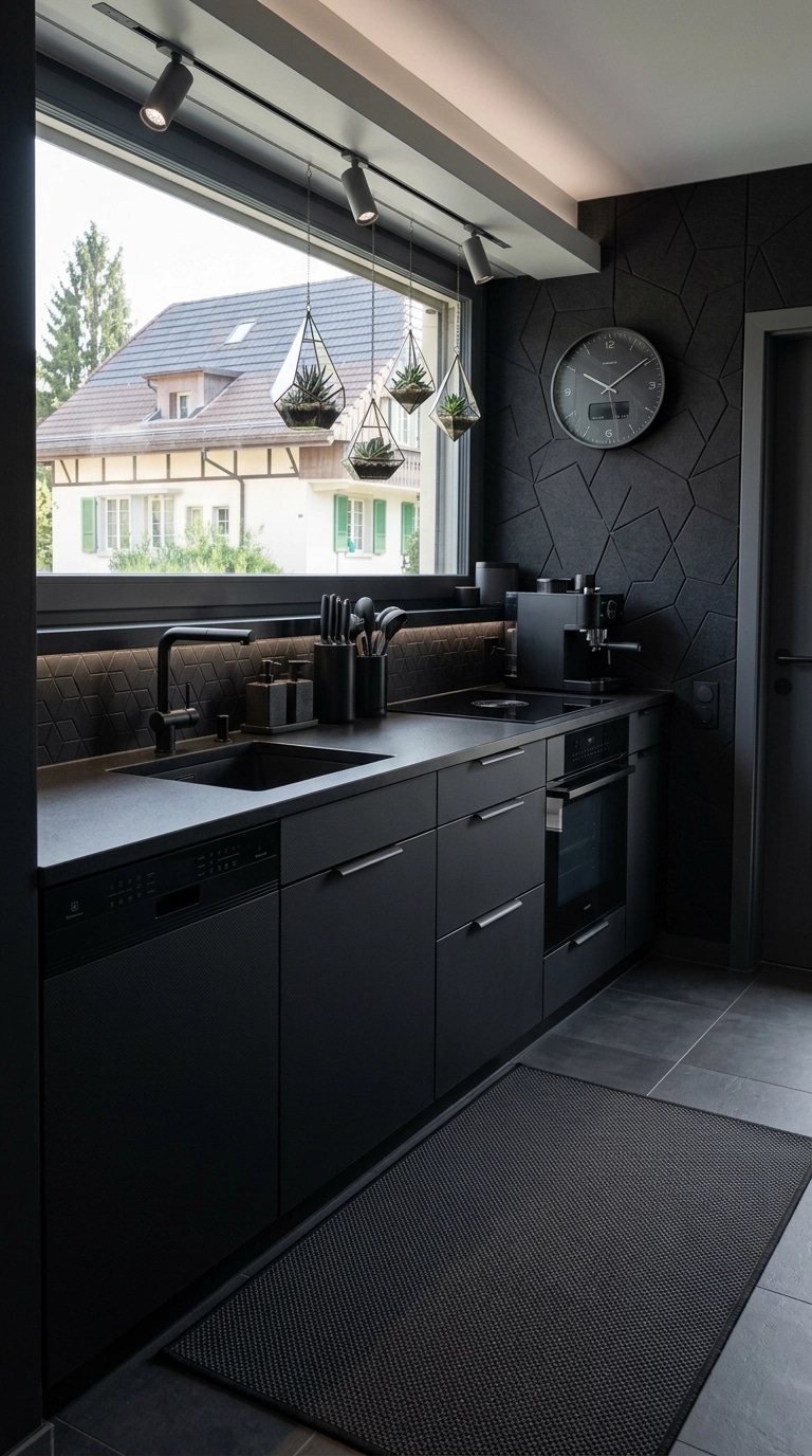 Blacktec Kitchen design — interior photo by GenRoom AI