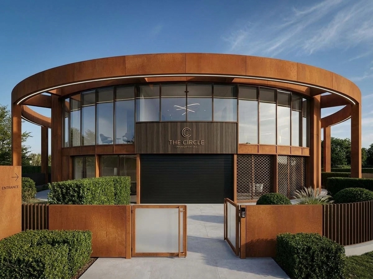 Minimalist Facade Facade design — facade photo by GenRoom AI