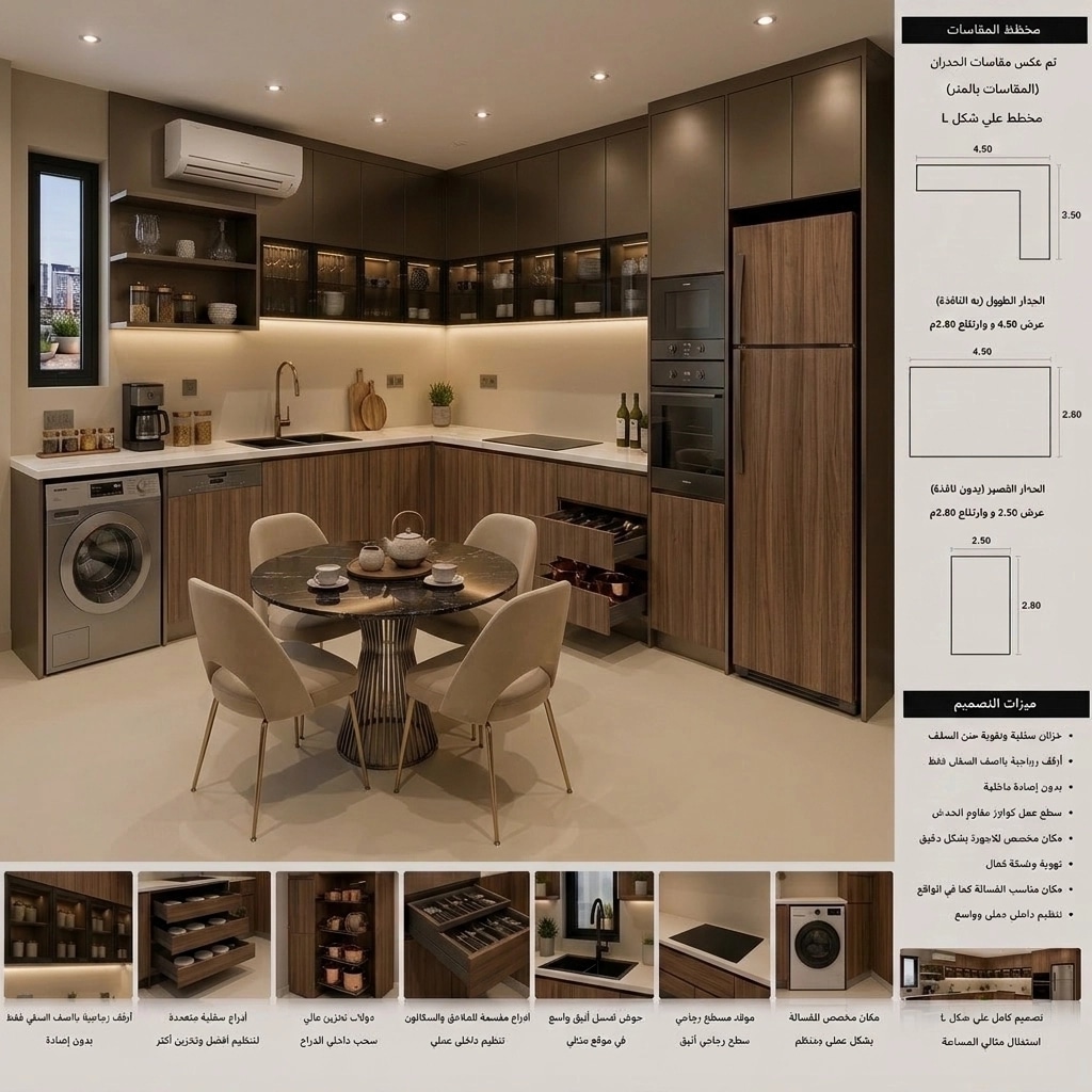 Interior design in Contemporary style — Kitchen by GenRoom AI