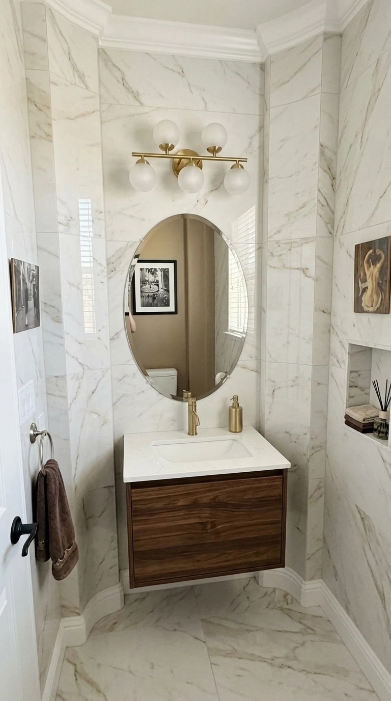 Bathroom interior in no_style style — photo by GenRoom AI