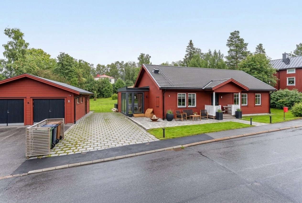 Scandinavian Facade Facade design — facade photo by GenRoom AI