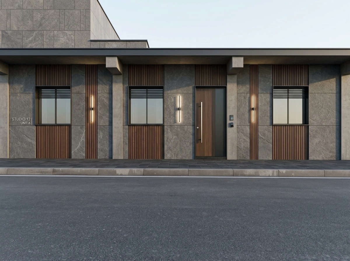 Minimalist Facade Facade design — facade photo by GenRoom AI