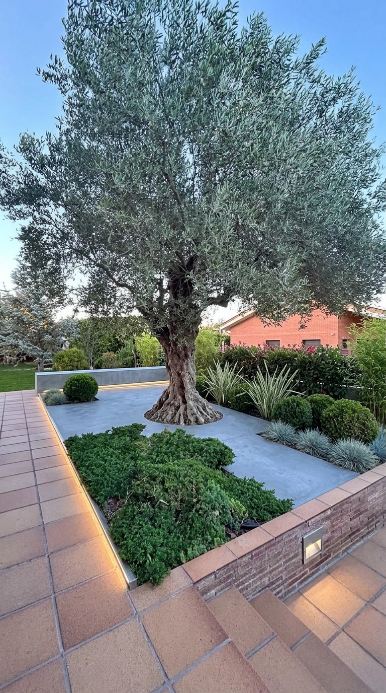 Landscape design in Contemporary Yard style — Yard by GenRoom AI