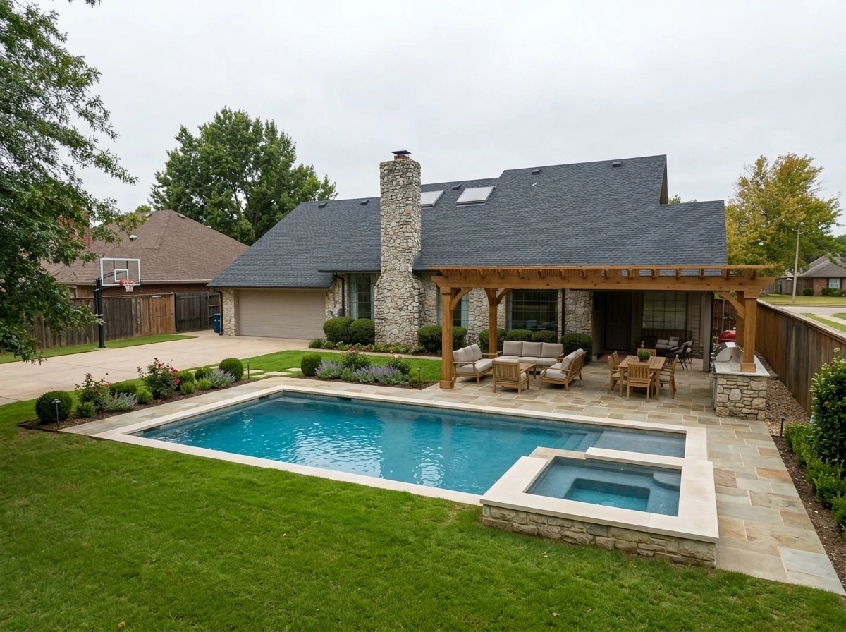Classic Garden Yard design — yard photo by GenRoom AI