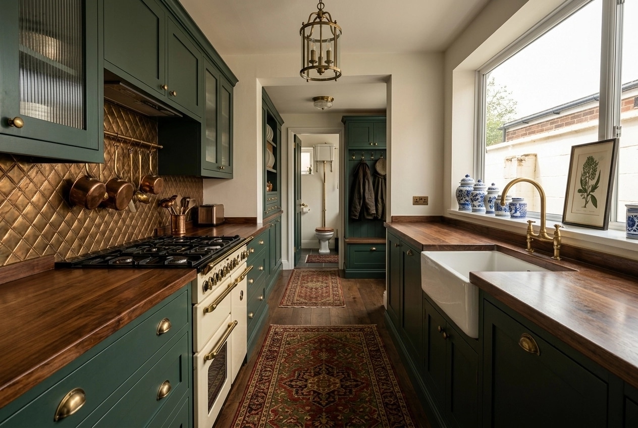 British Kitchen design — interior photo by GenRoom AI