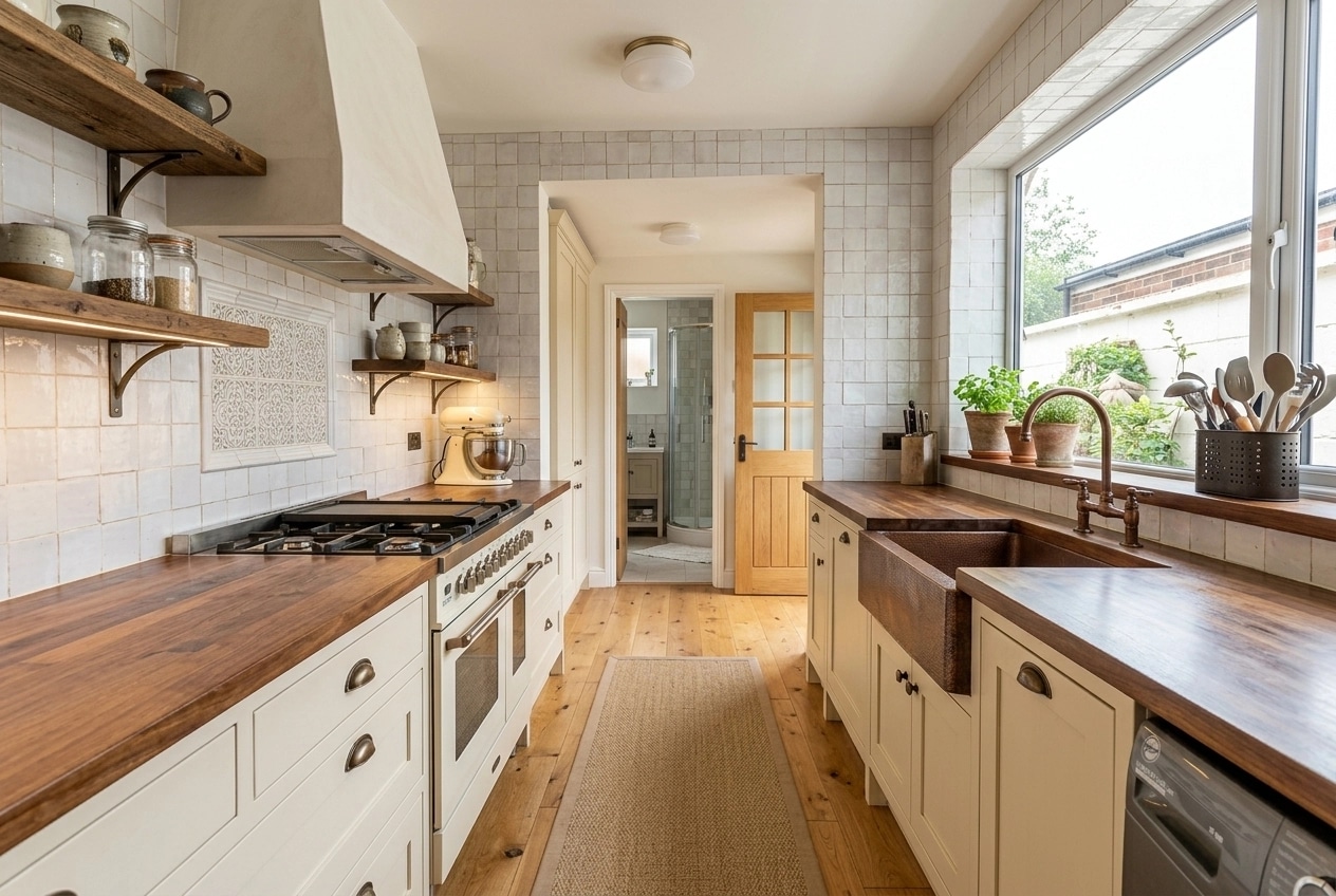 Modern Farmhouse Kitchen design — interior photo by GenRoom AI