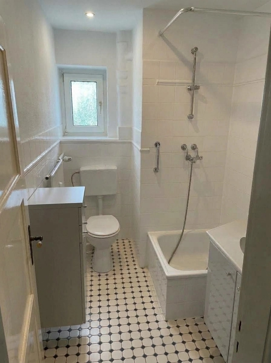 Bathroom interior in no_style style — photo by GenRoom AI