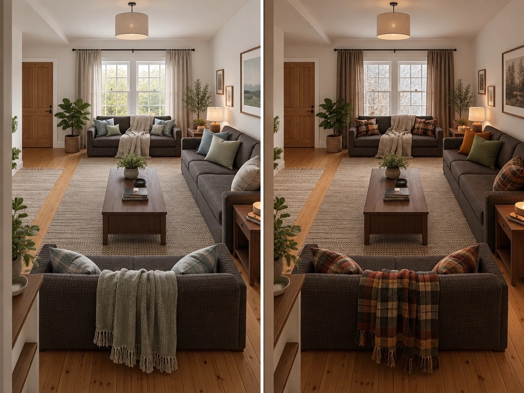 Scandinavian Soggiorno design — interior photo by GenRoom AI