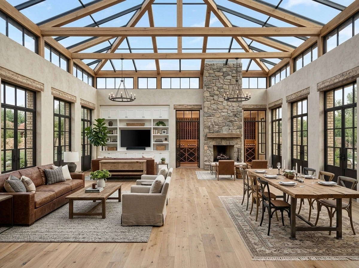 Interior design in Modern Farmhouse style — other by GenRoom AI