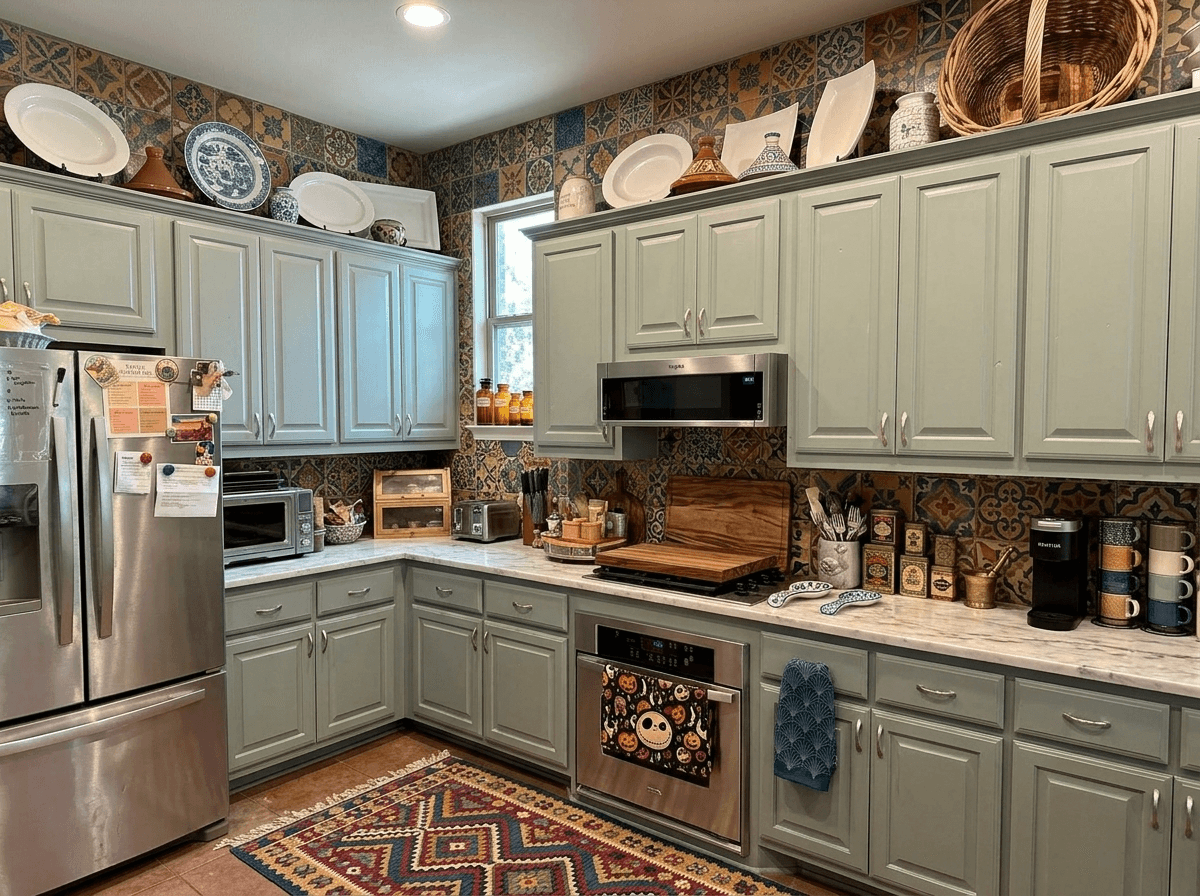 Interior design in Eclectic style — Kitchen by GenRoom AI