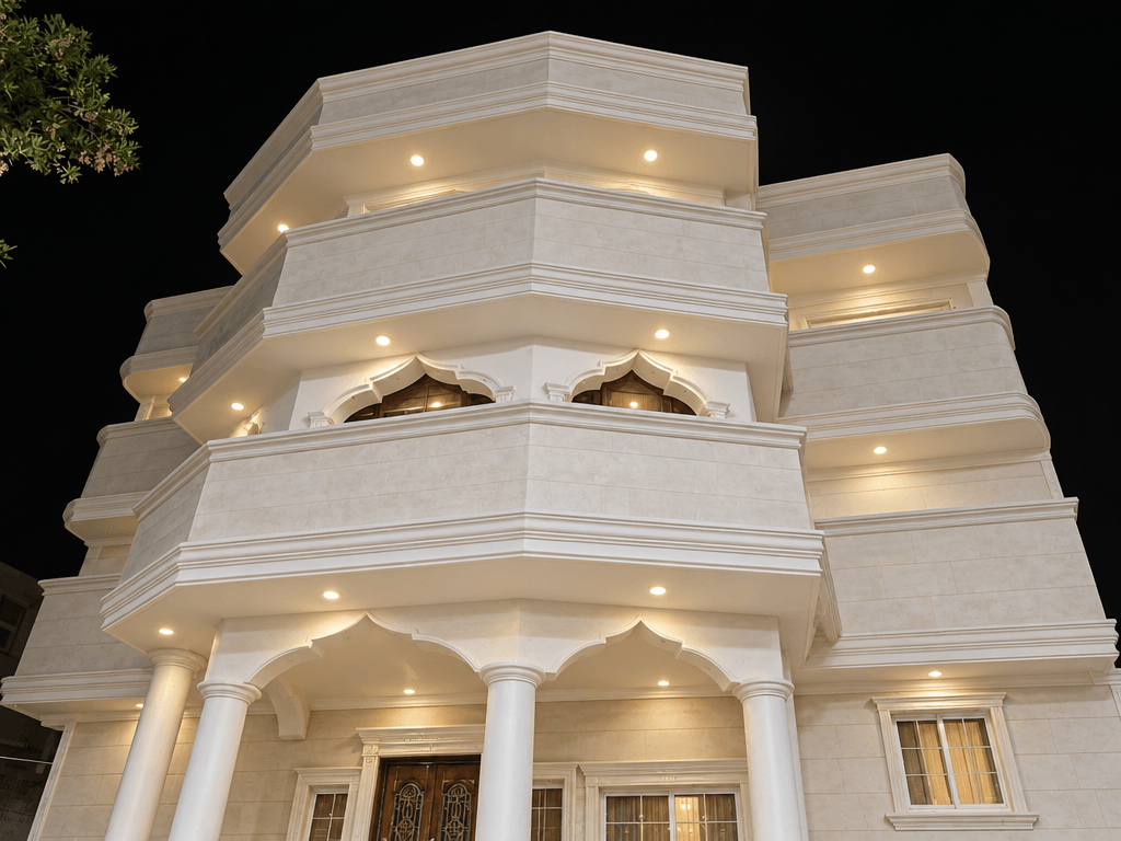 Classic Facade Facade design — facade photo by GenRoom AI