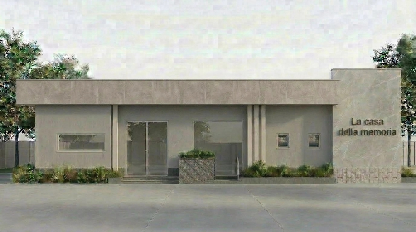 Facade design in Minimalist Facade style — photo by GenRoom AI