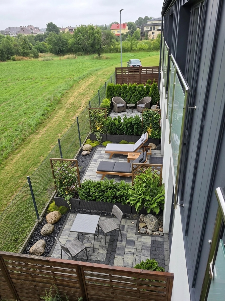 Yard design in no_style style — photo by GenRoom AI
