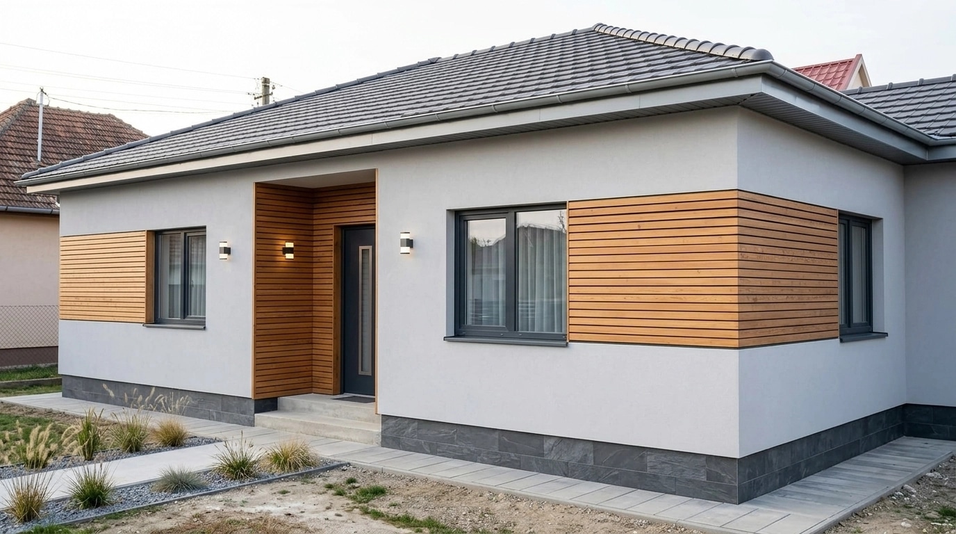 Facade design in Contemporary Facade style — Facade by GenRoom AI