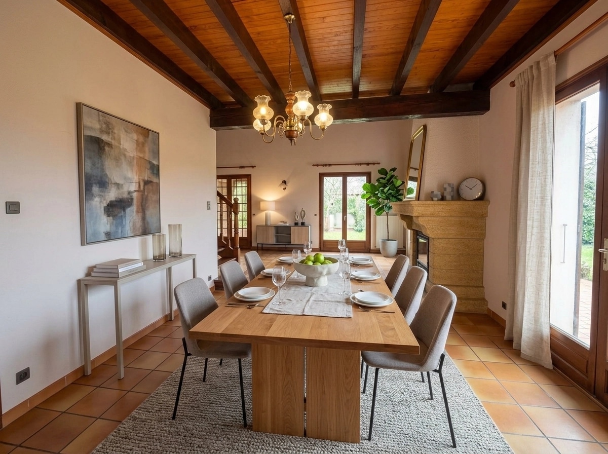 Interior design in Contemporary style — dining_room by GenRoom AI