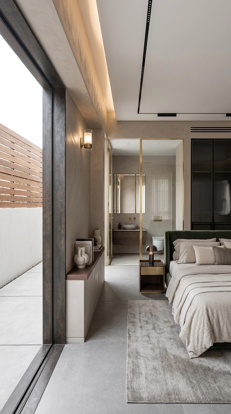 Contemporary Bedroom design — interior photo by GenRoom AI