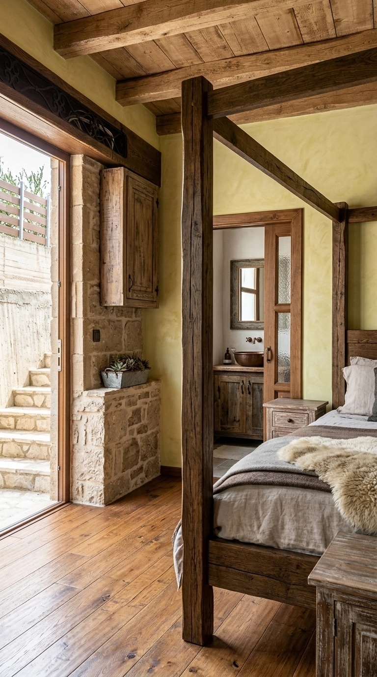Rustic Bedroom design — interior photo by GenRoom AI