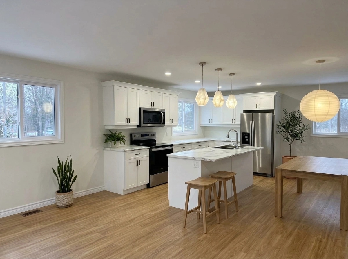 Kitchen interior in no_style style — photo by GenRoom AI